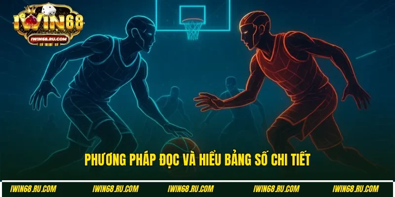 Quy tắc đọc bảng số bóng rổ dễ hiểu