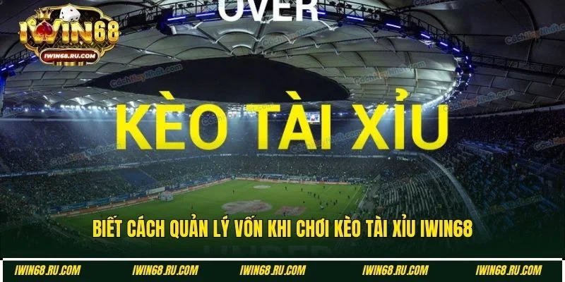 Quản lý vốn cực kỳ hiệu quả khi chơi kèo tại Iwin68